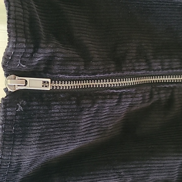 SO BRAND WOMENS JUNIOR PLUS SIZE BLACK CORDOROY JUMPER / PENAFORE DRESS SIZE XXL - Picture 2 of 16